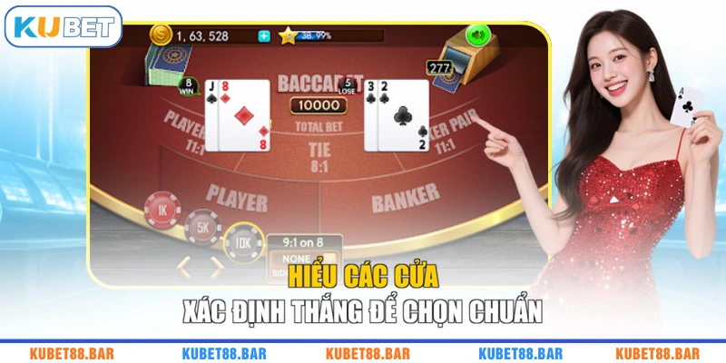 Hiểu các cửa xác định thắng để chọn chuẩn