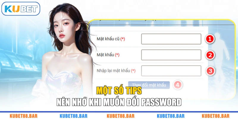 Một số tips nên nhớ khi muốn đổi password